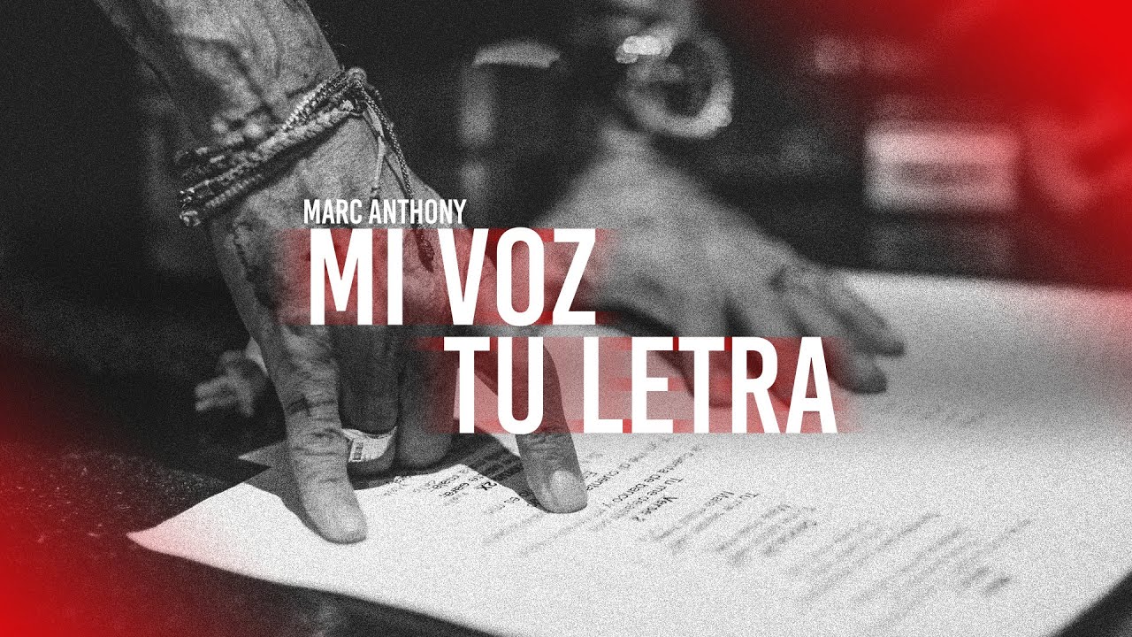 Marc Anthony - Mi Voz Tu Letra | No Se Quita (Ángel Arce, Yoenni Echevarría, Alaín De Armas)