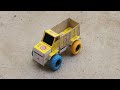 How To Make Mini Truck With Matchbox