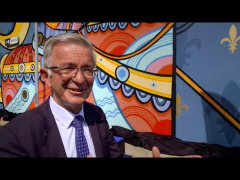 Reportage - Inauguration des fresques à la Gare routière d'Orléans