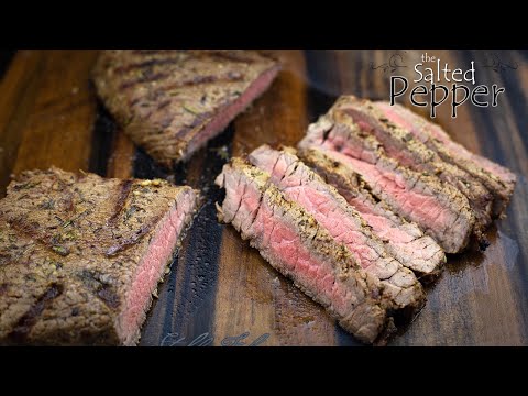 Marinated & Grilled London Broil ~ Ninja Foodi Indoor...