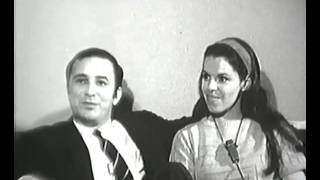 João Gilberto + Miúcha + Bebel Gilberto - 1967 - Weehawken - Entrevista
