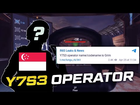 NEW Look at Y7S3 Operator "GRIM" in Rainbow Six Siege