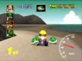 Mario Kart 64 Mushroom Cup Koopa Troopa Beach 150 Cc