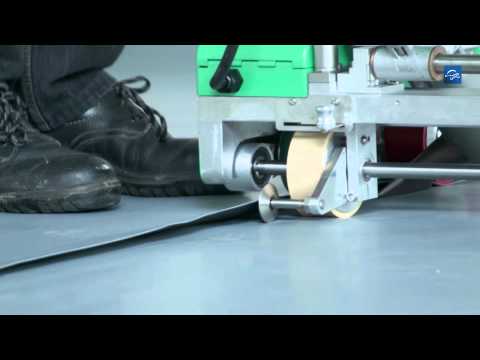 Verlegung und Nahtausbildung bei der Gründachbahn Rhepanol hg