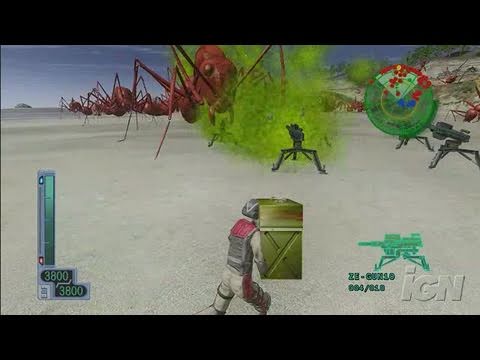The Earth Defense Force 2017 Xbox 360 Gameplay - Beach
