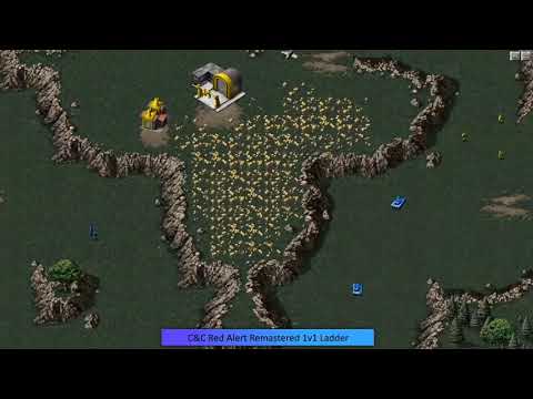 Command and Conquer Remastered: Red Alert Quickmatch 1v1 - Radux1 VS ISeeMangos