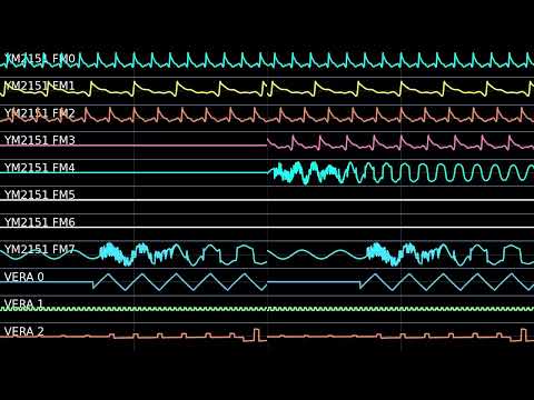 (YM2151 + VERA) Hello furnace!