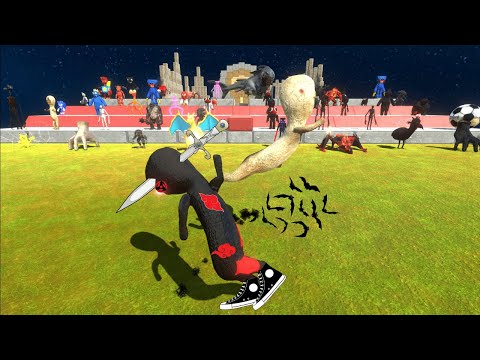 Creepy Monster vs Shadow itself - Animal Revolt Battle Simulator