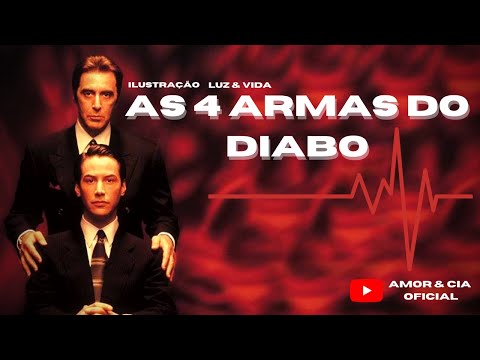 MENSAGENS DE REFLEXÃO | AS 4 ARMAS DO DIABO | ILUSTRAÇÃO