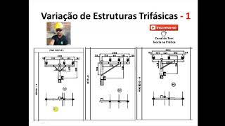 Rede Distribuição: Tipos Estruturas Aéreas, Variações 1, 2, 3 e 4 até 15KV - aula 01