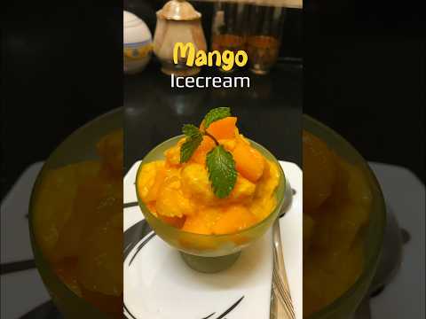 Creamy Mango Ice cream