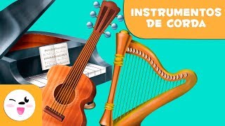 Instrumentos de corda para crianças - Aprender música