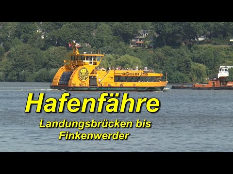 Hafenfähre Linie 62 - von den Landungsbrücken bis Finkenwerder