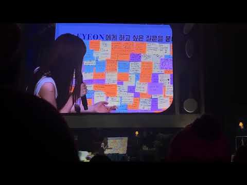 Taeyeon - Impromptu singing of Fixing My Make Up