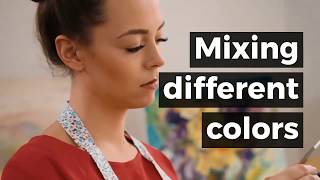 Mixing Two-Color Hair Dyes