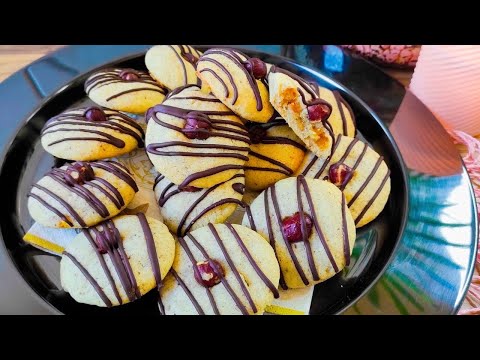 Haselnuss Plätzchen mit Füllung, Plätzchen Rezept einfach, schnell und lecker