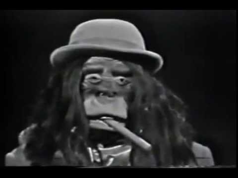 Ernie Kovacs TV show footage featuring his band of monkeys