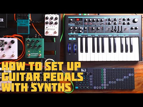 How to Set Up Guitar Pedals with Synths