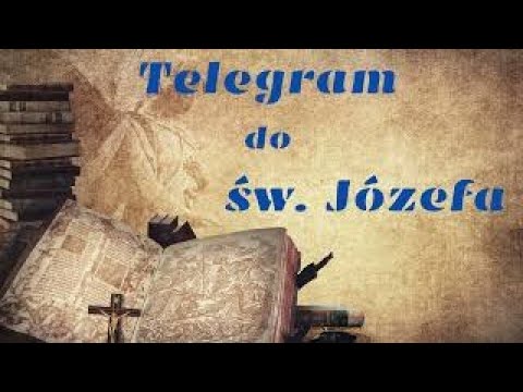 Telegram do św.  Józefa 🙏 Modlitwa