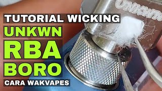 TUTORIAL WICKING UNKWN RBA BORO