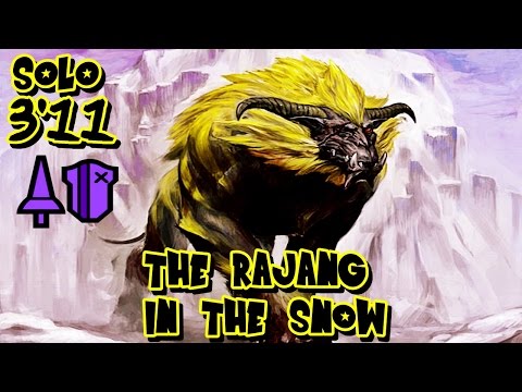 ┌MHX/MHGEN┘ Hub 6★ - The Rajang in the Snow || Giver of Jang di*ks - 3'11 [Lance]
