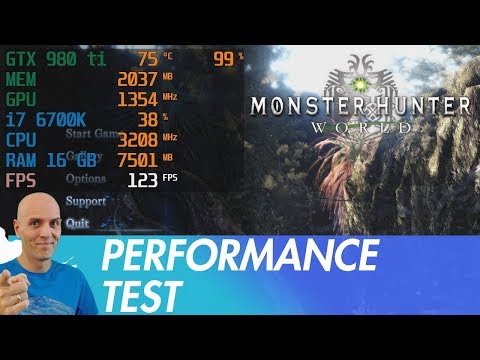 Performance Tests Monster Hunter World General Discussions