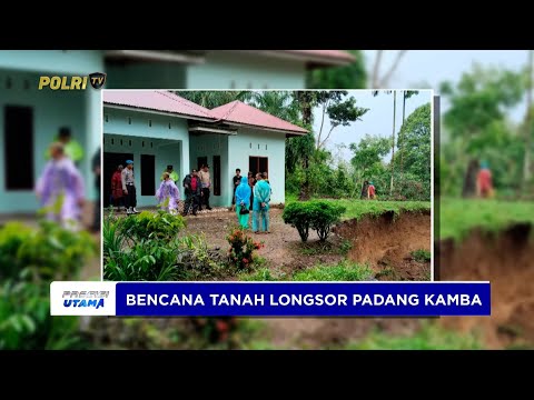 TANAH LONGSOR PADANG KAMBA, WC DAN TERAS TPA AL-AKHLAS ALAMI AMBLAS