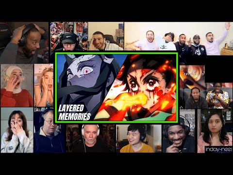 🥶Layered Memories🔥 [ Entertainment District Arc ] EP 6 Reaction Mashup || Demon Slayer - S2 Ep13