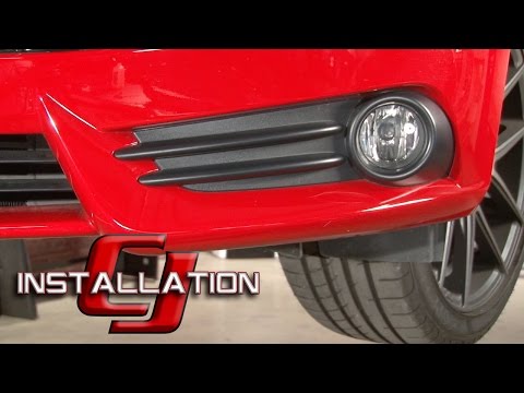 Focus ST Project RST Front Cup Spoiler Kit 2013-2014 Installation