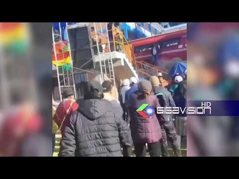 Vecinos de Achocalla rechazan bl0qu30s sindicales. Pobladores paceños desafían a las dirigencias .