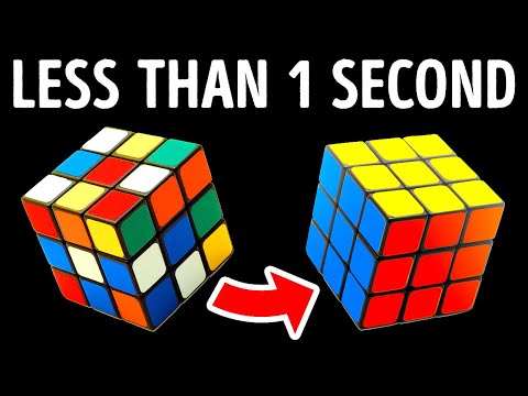 Rubik's Cube Solved in Less Than a Second, Here's How