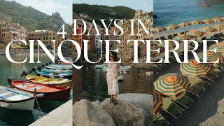 4 DAYS in Cinque Terre: Beach day at Monterosso, TRAVEL TIPS & more!!
