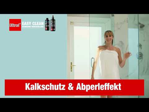 Dusche einfacher reinigen & versiegeln mit Glasversiegelung für  schmutzabweisenden Abperleffekt
