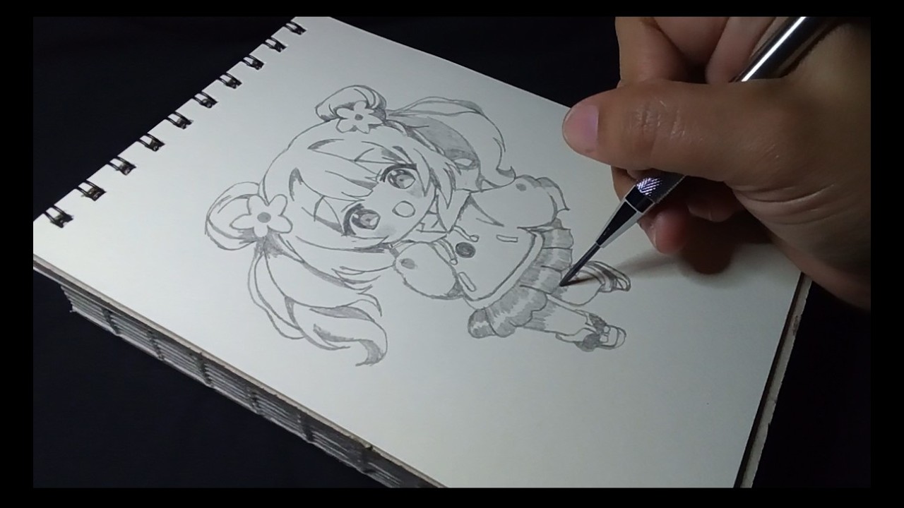 Mastering drawing Part 3: How to Draw  Cute Chibi Anime♥️ [ STEP BY STEP  TUTORIAL ]Mpenarts.
