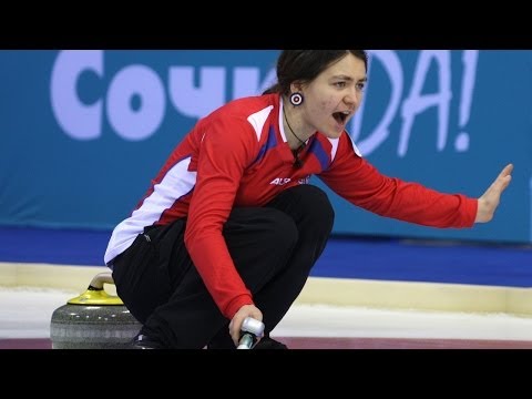 CURLING: CZE-USA World Junior Chps 2014 - Women Draw 3