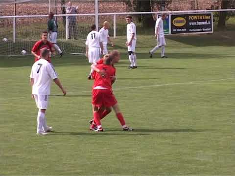 Fotbal SK Štětí - FC Jiskra Modrá 1-3  29.8.2009