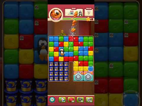 Toon Blast Level 2197 No Boosters Series