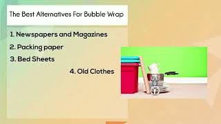 Environment Friendly Moving Tips How To Pack Without Bubble Wrap
