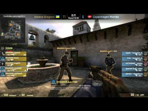 CS:GO CPH Wolves V Astana Dragons Inferno MSI Beat it! 2013 European Finals