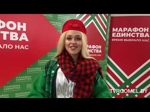 Анастасия Кравченко творчески поздравила зрителей «Беларусь 4. Гомель» с новогодними праздниками! видео