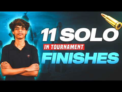11 SOLO FINISHES DOMINATION IN TOURNAMENT | iPhone 13 BGMI COMPETITIVE MONTAGE | Frostie Gaming