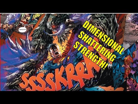 Epic Feats! - Dimensional Shattering Strength! N52 Superman vs Doomsday