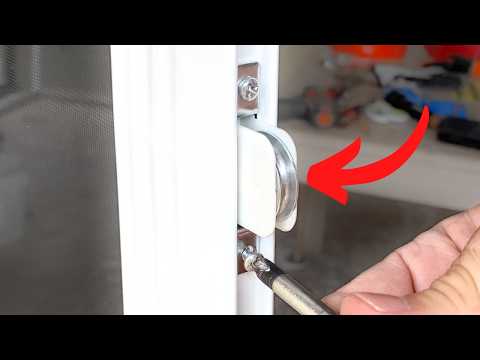 Dad's Guide for Replacing Sliding Patio Screen Door Rollers