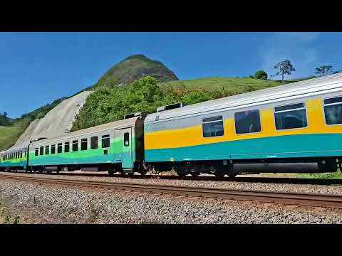 EFVM - TREM DE PASSAGEIROS PASSANDO EM JOÃO NEIVA – ES 27-NOV-2025