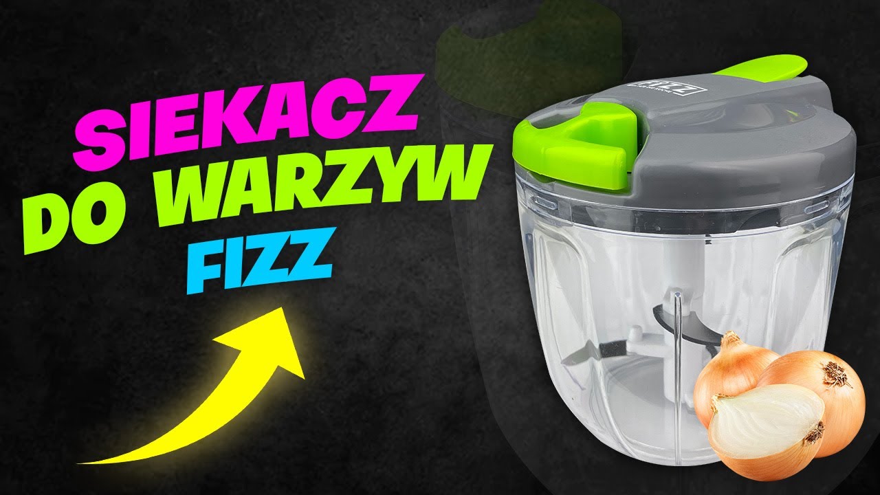 FIZZ KRAJACZ SZATKOWNICA SIEKACZ DO WARZYW CEBULI NICER DICER 🥕🍎 Surówki Sałatki Dania FIT