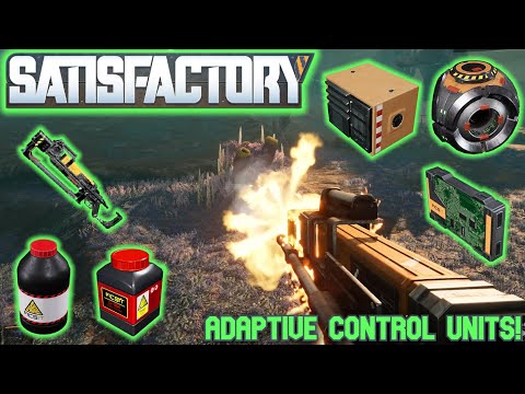 Adaptive Control Units & Base Improvements! | Satisfactory ep.14