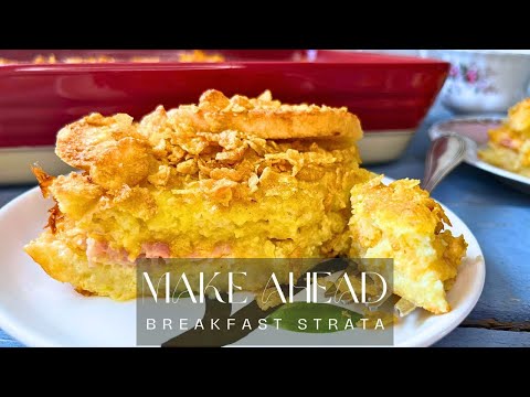 WAKE UP TO Easy Canadian Bacon Breakfast Strata