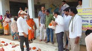 COVID 19-Distributed Dry ration to Poor Tribals at Venkatapuram in Mulugu District