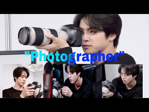 BTS RANDOM VIDEO💖: Jin as PHOTOGRAPHER😍