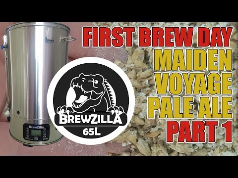 BREWZILLA 65L - First Brew Day - PART 1 - Maiden Voyage Pale Ale